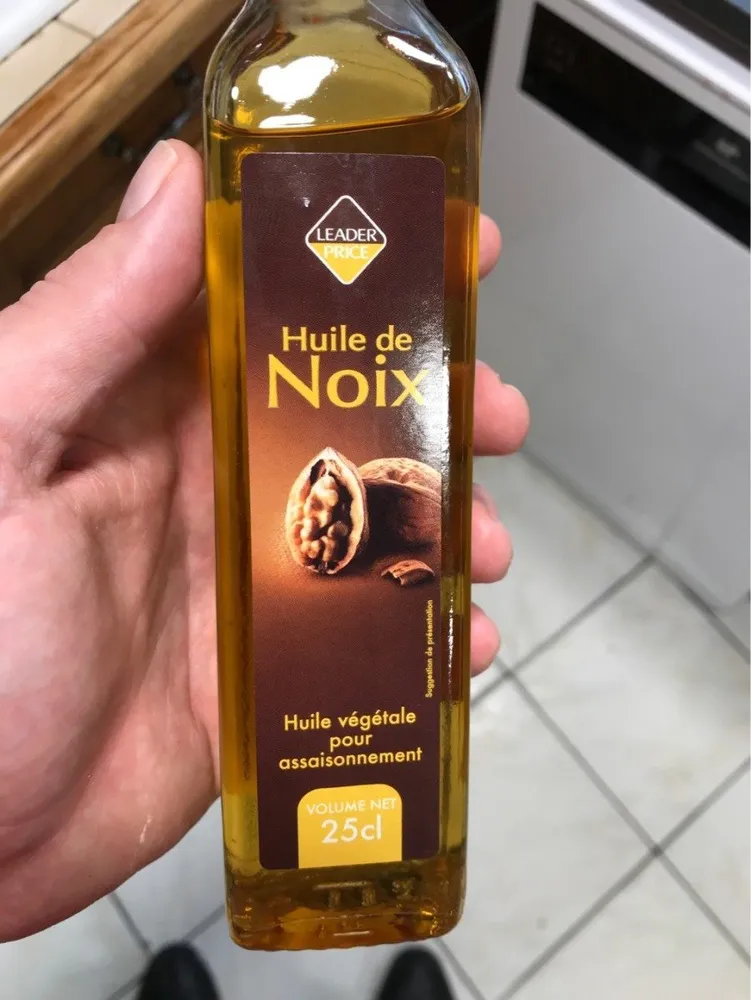Huile de noix