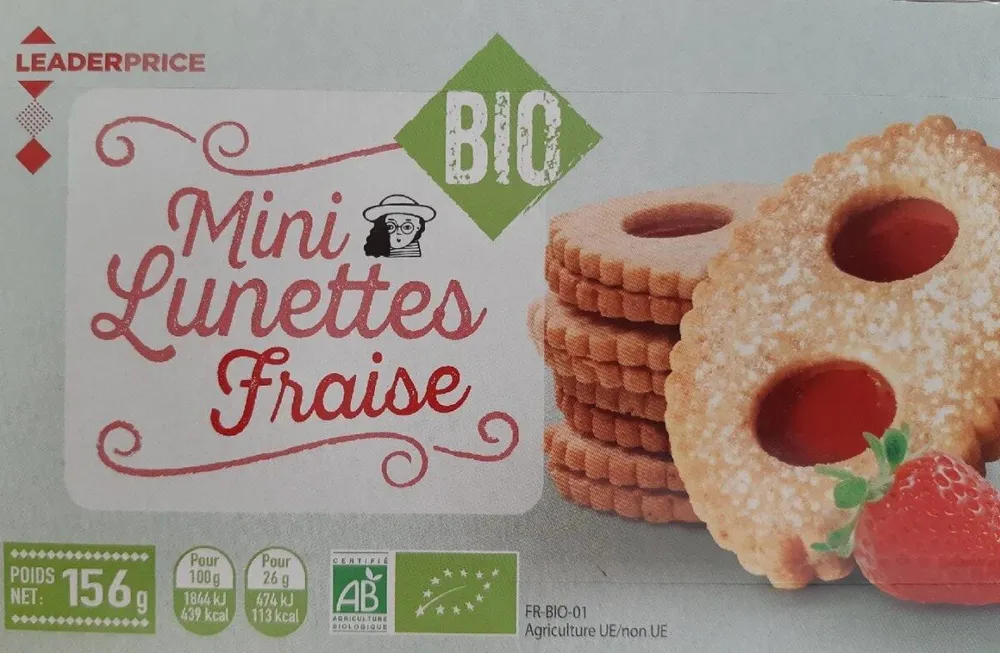 Mini lunettes fraise