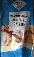 Preparation pour pain et gateaux