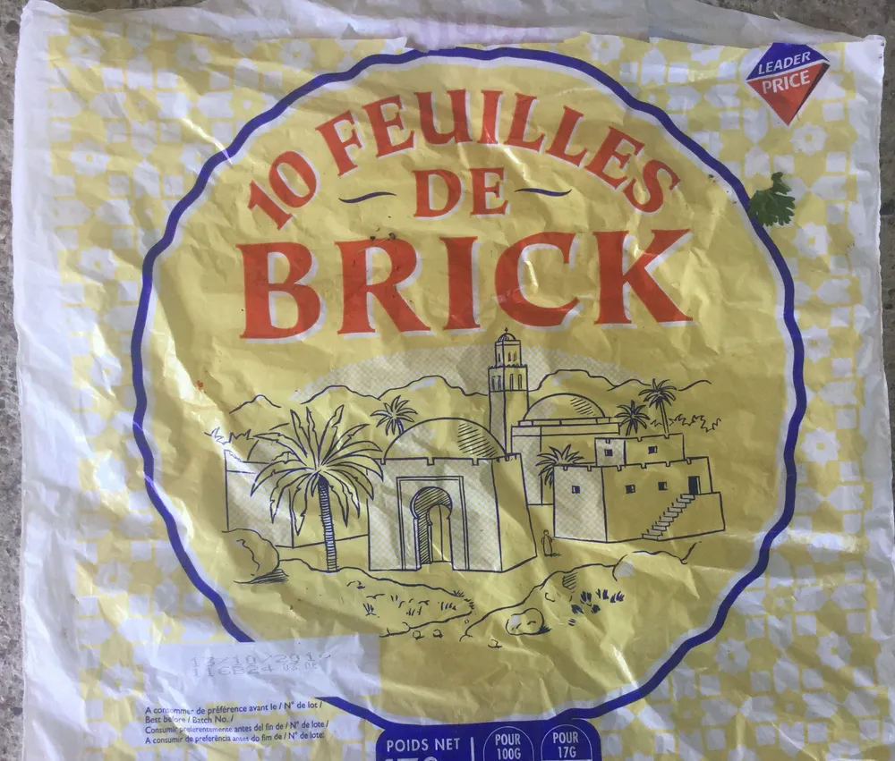 Feuilles de brick