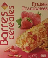 Barres Céréales Fraises Framboises
