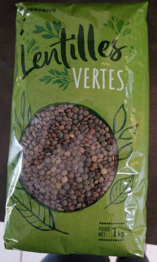 Lentilles vertes
