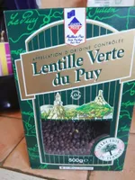 lentilles vertes du puy