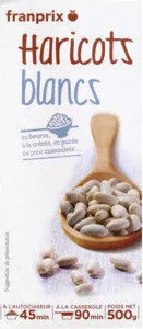 haricots blancs secs