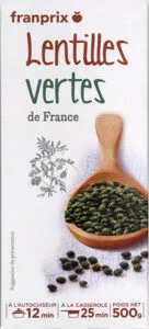 lentilles vertes de France