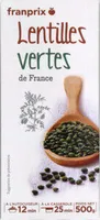 lentilles vertes de France