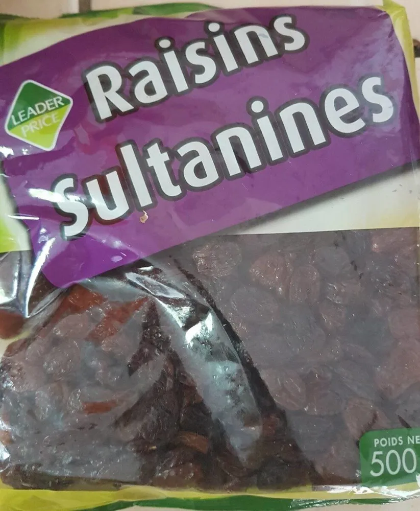 Raisins sultanines