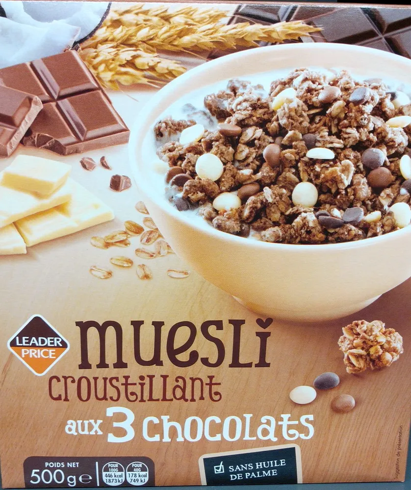 Muesli Croustillant aux 3 Chocolats