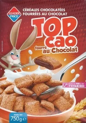 Top Cao fourré au chocolat