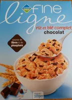 Riz et blé complet chocolat - Fine ligne