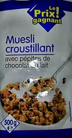 Muesli Croustillant aux Éclats de Chocolat au Lait
