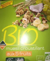 Muesli croustillant aux 5 fruits