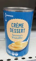 Crème dessert saveur vanille