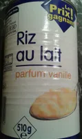 Riz au lait parfum vanille