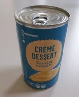 Crème dessert saveur vanille