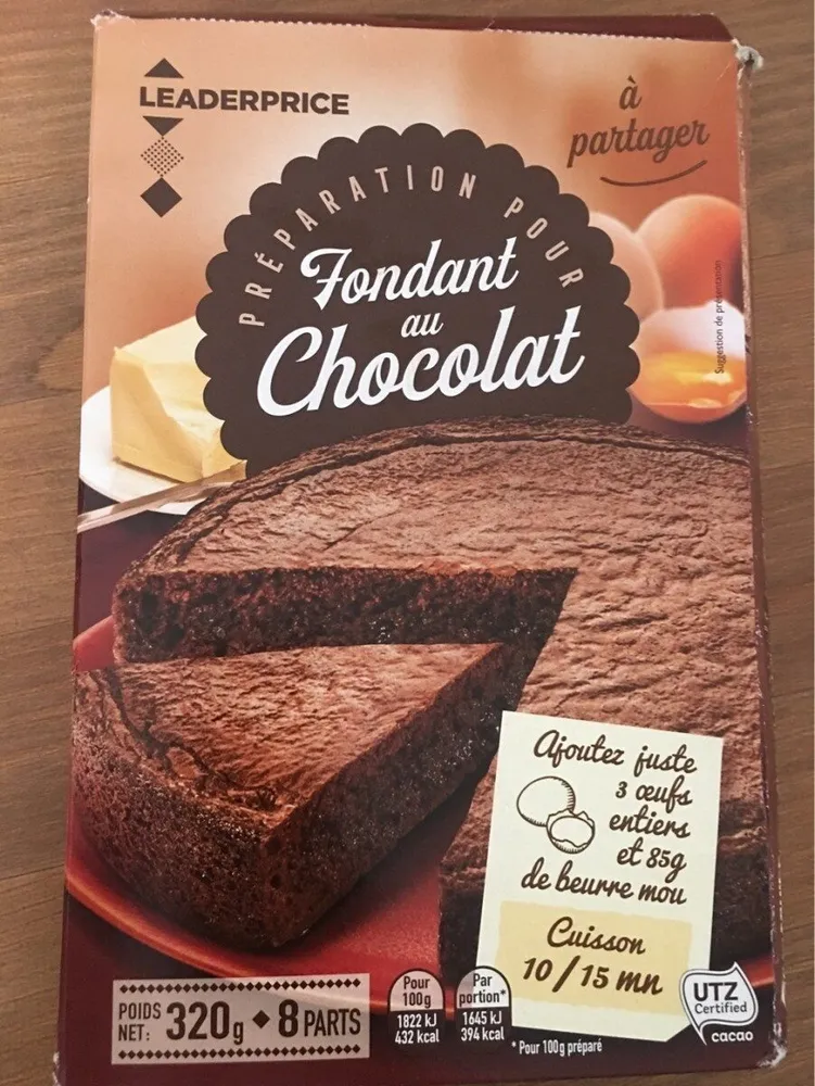 Fondant au chocolat