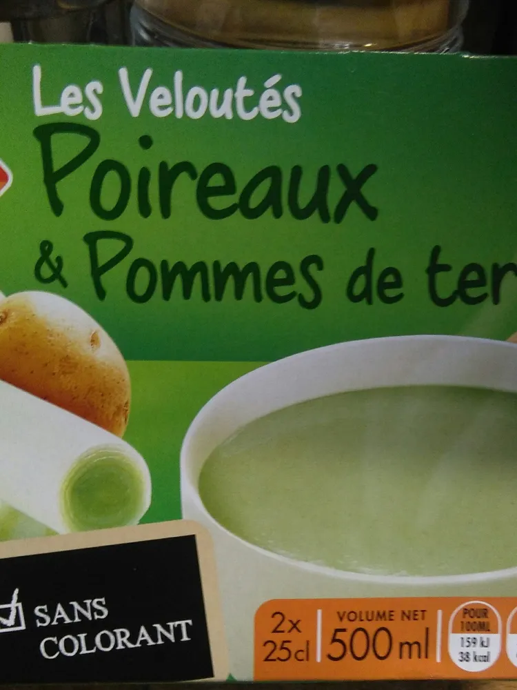 Velouté Poireaux Et Pomme De Terre
