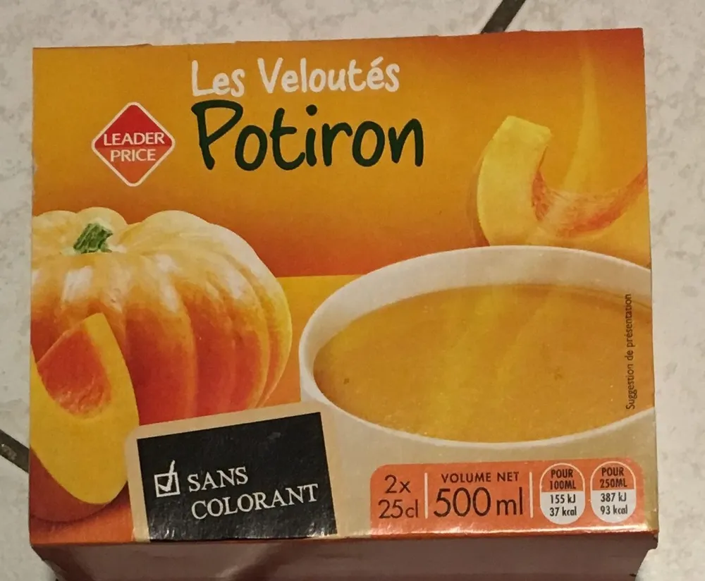 Velouté potiron
