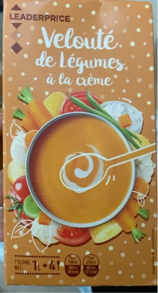 Veloute de legumes a la creme