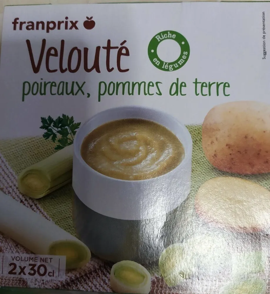veloute de poireaux pommes de terre