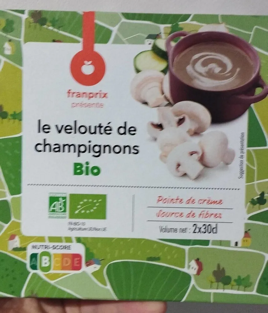 Le velouté de champignons