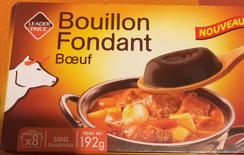 Bouillon fondant boeuf