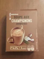 Soupe aux champignons, aromatisee