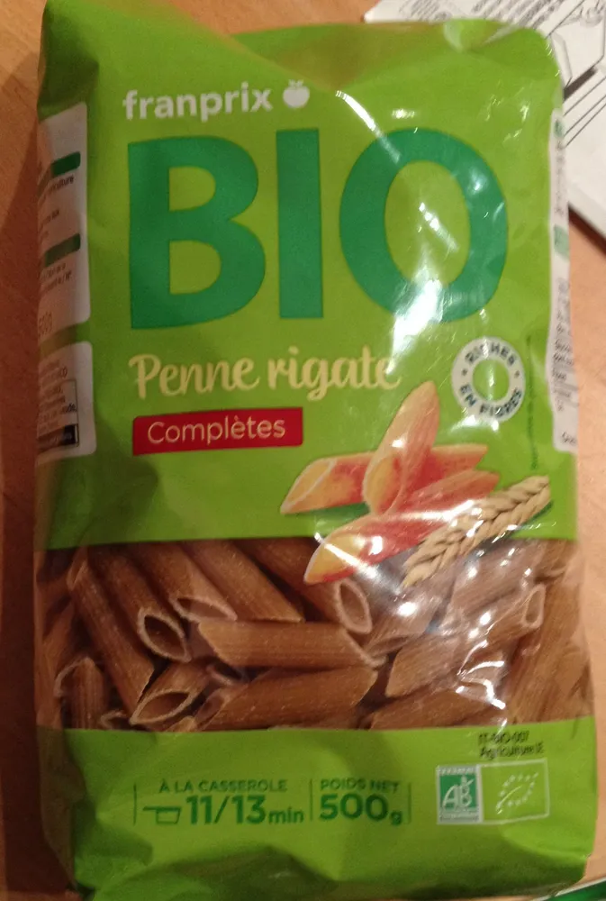 Penne rigate complètes