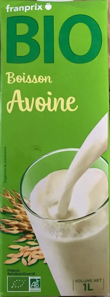 Boisson avoine bio