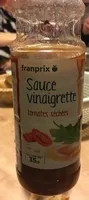 Sauce vinaigrette tomates séchées