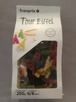 Pates Tour eiffel Multicolores