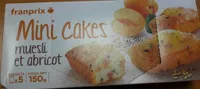 Mini cakes muesli et abricot