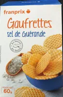 Gaufrettes sel guerande