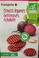 Crousti légumes betteraves échalote