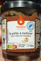 La pate a tartiner aux eclats de noisettes