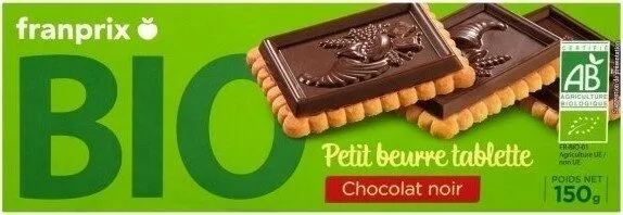 petit beurre tablette chocolat noir bio