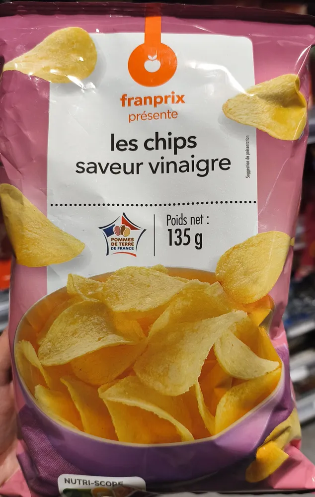 Chips saveur vinaigre
