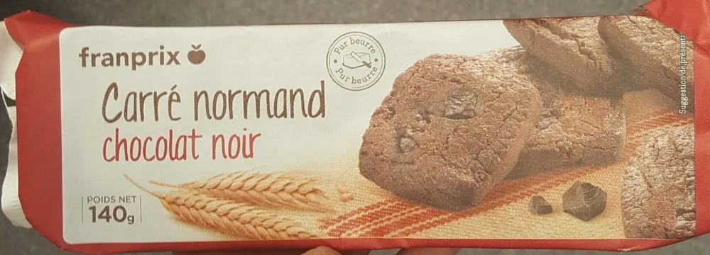 Carré normand - Chocolat noir