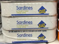 Sardines à l'huile d'olive vierge extra