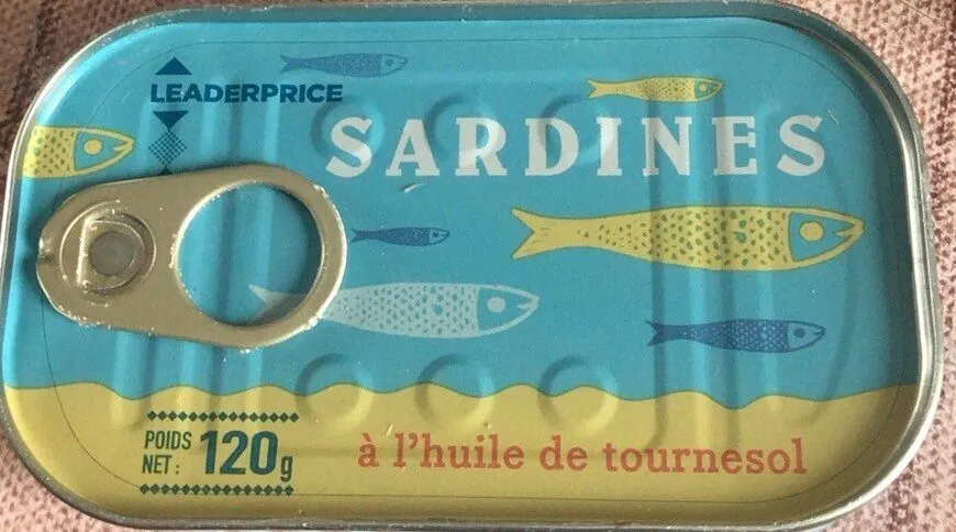 Sardine à l’huile de tournesol
