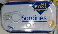 Sardines à l'huile de tournesol