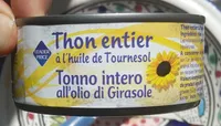 Thon Entier à L'huile De Tournesol