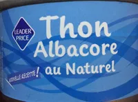 thon albacore au naturel