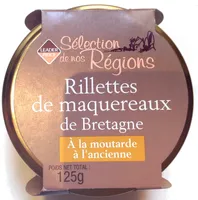 Rillettes de maquereaux de Bretagne, à la moutarde à l'ancienne