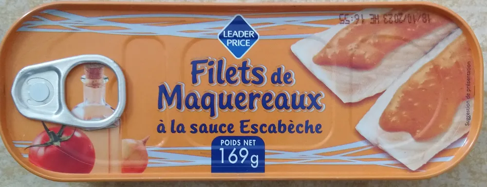 Filets de maquereaux à la sauce escabèche