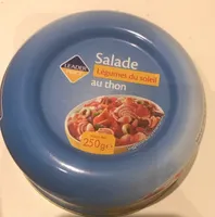 Salade au thon, légumes du soleil