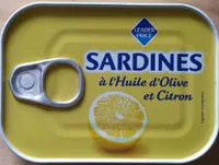Sardines à l'huile d'olive et citron