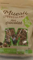 Muesli croustillant au chocolat