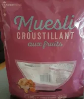 Muesli croustillant aux fruits