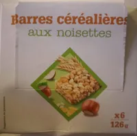 Barres Céréalières aux Noisettes